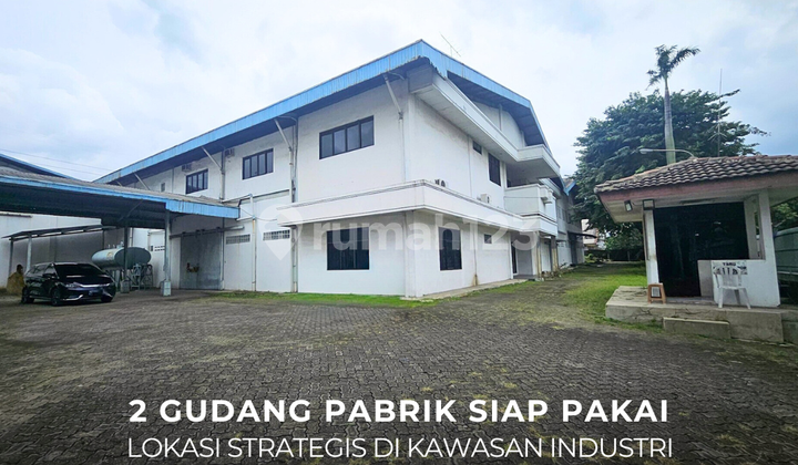 For Sale 2 Factory Warehouses in Cikarang Industrial Area, Bekasi