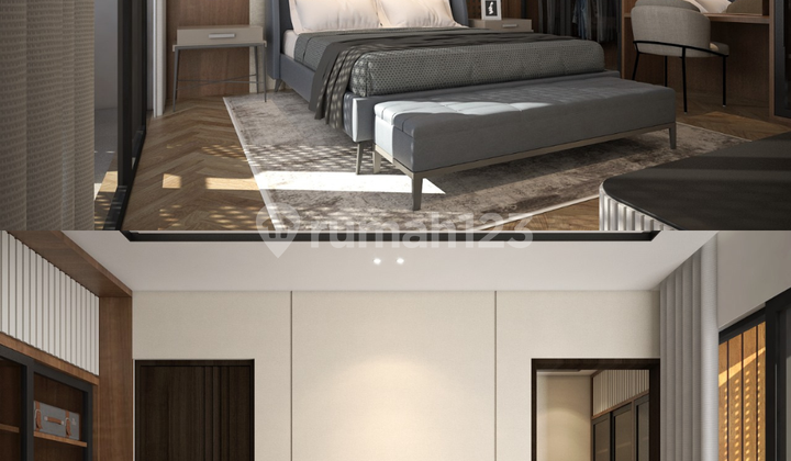 Brand New Modern Townhouse 3 Lantai + Rooftop di Permata Hijau 2