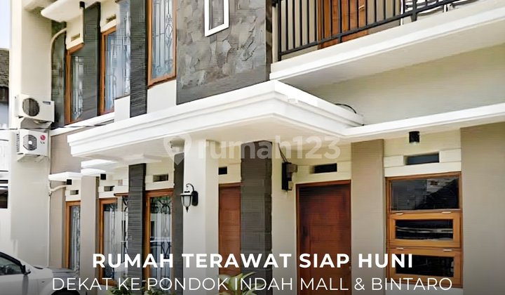 Rumah 2 Lantai Siap Huni Lingkungan Aman Nyaman di Pondok Pinang