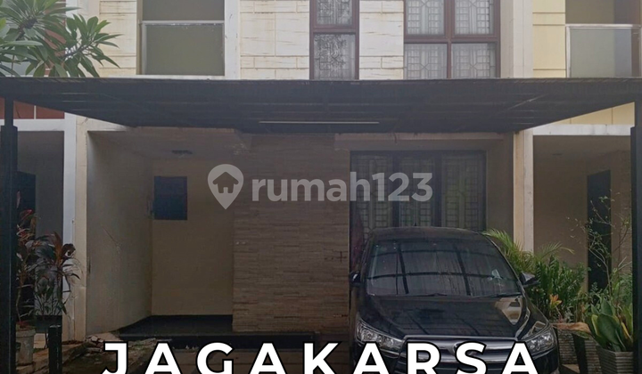 2 Story House Facing Northwest One Gated Townhouse in Jagakarsa