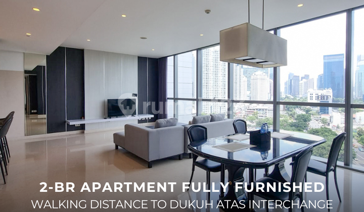 Apartment Casa Domaine 2 Bedroom Fully Furnished di Jakarta Pusat