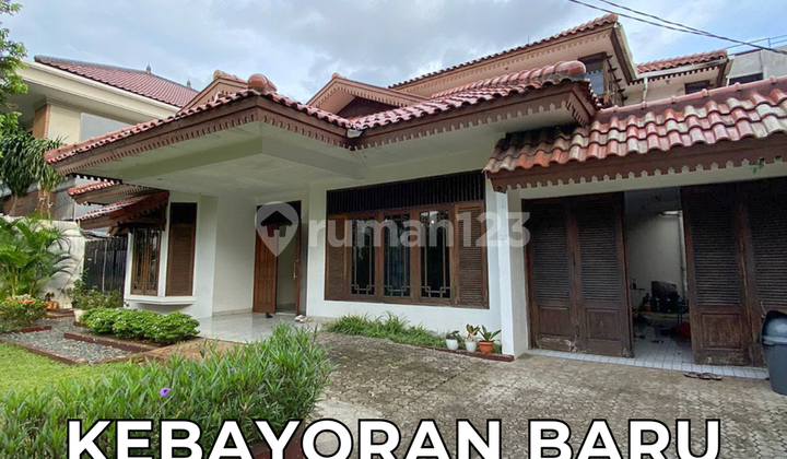 Rumah Terawat Siap Huni Lokasi Tenang Prime Area Kebayoran Baru