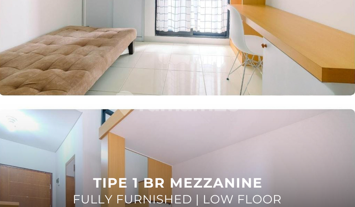Apartemen Dave Tipe 1 BR Mezzanine Full Furnished Murah Apartemen Dave Tipe 1 BR Mezzanine Full Furnished Murah