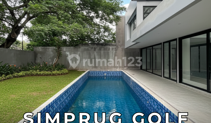 Townhouse Baru 3 Lantai Dalam Komplek Premium di Simprug Golf Townhouse Baru 3 Lantai Dalam Komplek Premium di Simprug Golf