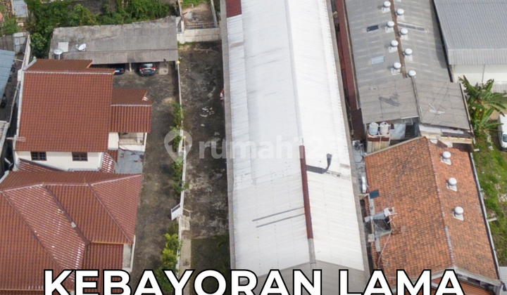 Tanah Bonus Gudang Hadap Barat di Kebayoran Lama Tanah Bonus Gudang Hadap Barat di Kebayoran Lama