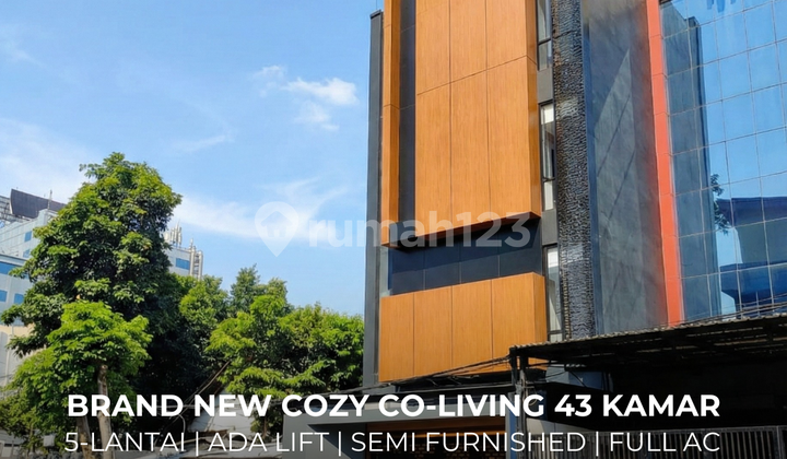 Kost Baru 5 Lantai Ada Lift Semi Furnished Dekat Ui Salemba