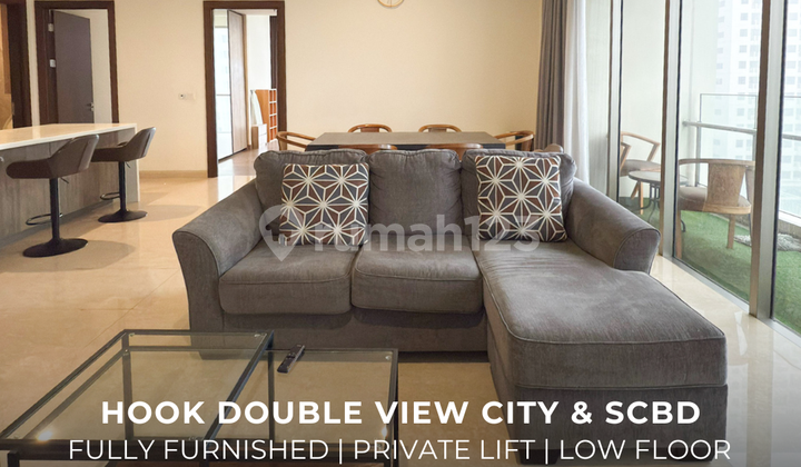 Apartemen Pakubuwono Spring Tipe 2 BR Size 170 Sqm Full Furnished