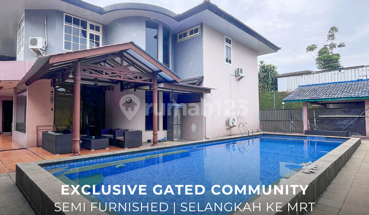 Rumah Bagus Semi Furnished Dalam Cluster Eksklusif di Cipete Rumah Bagus Semi Furnished Dalam Cluster Eksklusif di Cipete