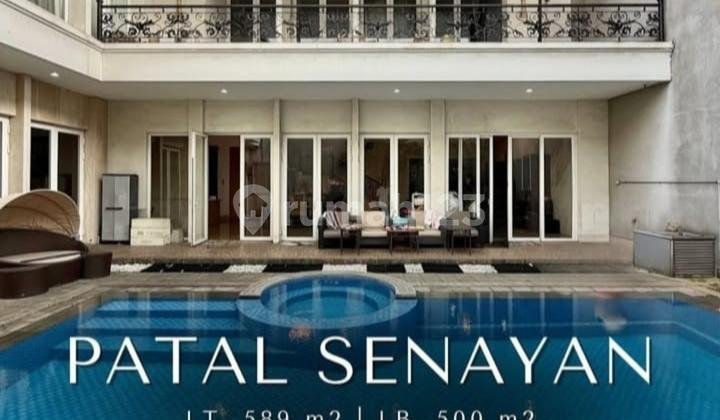 Jual House at Patal Senayan Luas 583sqm,harga 43M nego 