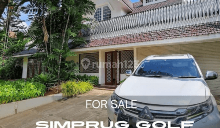 Jual Cepat Rumah At Simprug Golf Luas 641sqm,harga 27.5 Milyar Nego  1