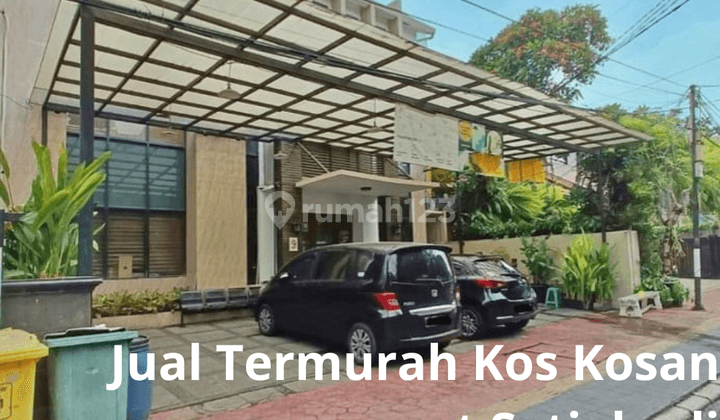 Jual Termurah Kos Kosan At Setiabudi Luas Tanah 304sqm, Bangunan Bagus Harga 16 Milyar  1