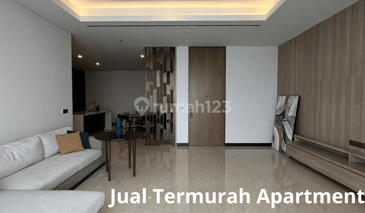 Jual Termurah Apartment Pakubuwono Menteng Corner Unit Furnished,harga 16.6 Milyar  1