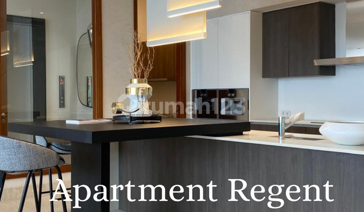 Jual Apartment Regent(Brand new furnished by moie)luas 251sqm,harga 20,3M nego