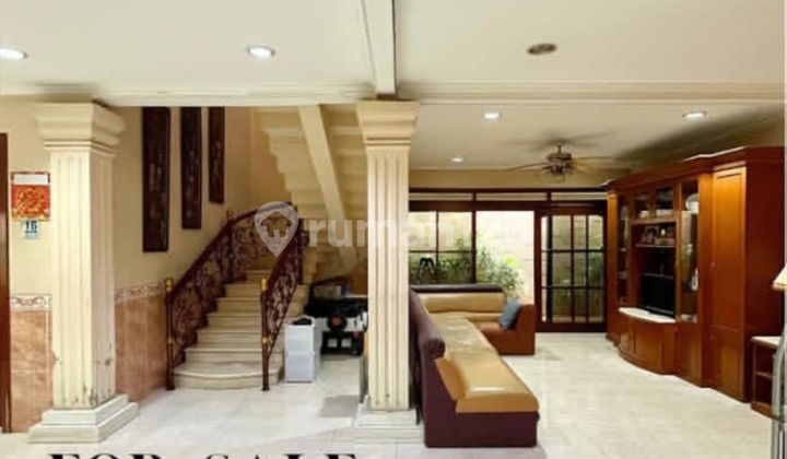 Jual Cepat House at Permata Hijau Luas 452sqm,harga 25M nego 1