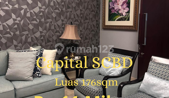 Jual Apartment Capital SCBD Luas 176sqm,harga 11M  1