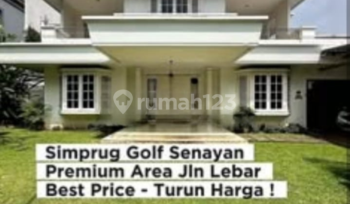Quick Sale House at Simprug Golf Area 914sqm, price 69.5M negotiable Quick Sale House at Simprug Golf Area 914sqm, price 69.5M negotiable