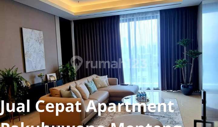 Jual Cepat Apartment Pakubuwono Menteng Luas 260sqm,harga 17,5M(termurah) 