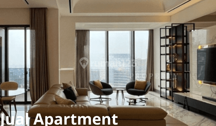 Jual Apartment Langham At Scbd Luas 365sqm,harga 40 Milyar new Furinshed  1