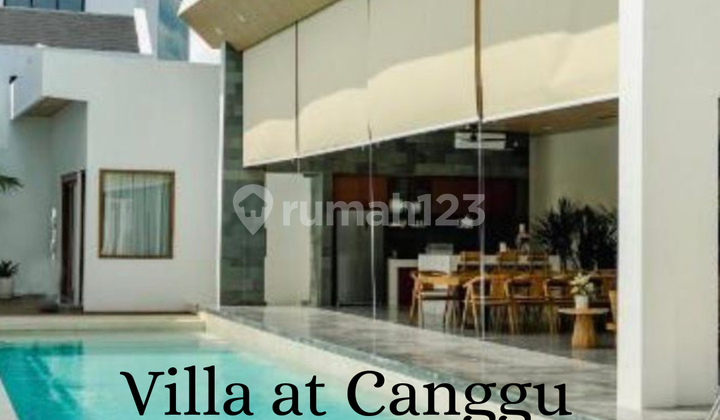 Jual Cepat Brand New Villa At Canggu Bali Luas 680Sqm,Harga 13,5M Nego