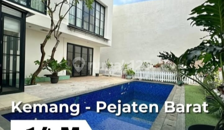 Jual Brand New House at Kemang Pejaten Barat,Luas 428sqm,harga  14M