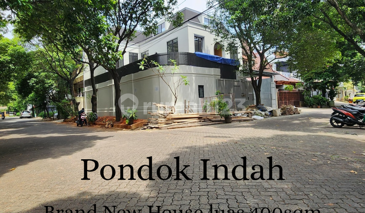 Jual Brand New House at Pondok Indah belakang Kartika Utama luas 400sqm,harga 15,4M  1