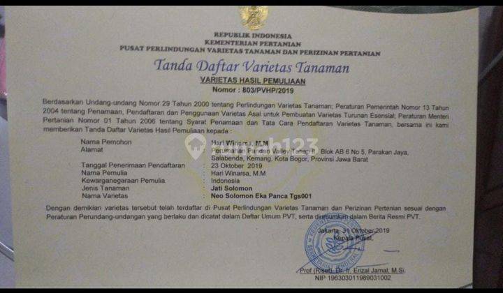 Jual Murah Tanah 3.000 M, Daerah Semin Cocok Untuk Investasi 5