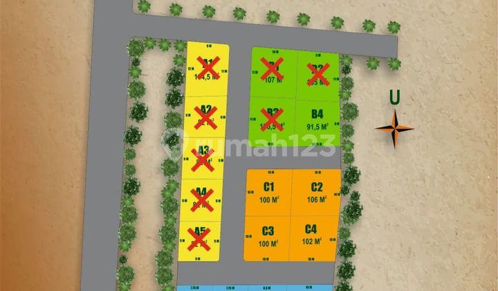 Tanah Kavling SHM Strategis, Dekat Kampus Uny, Dan Objek Wisata 1