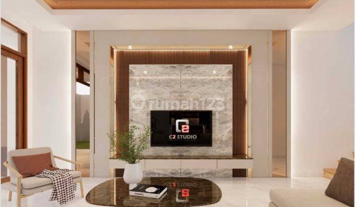 Rumah Baru 2 lantai Hadap Timur di Beverly Park