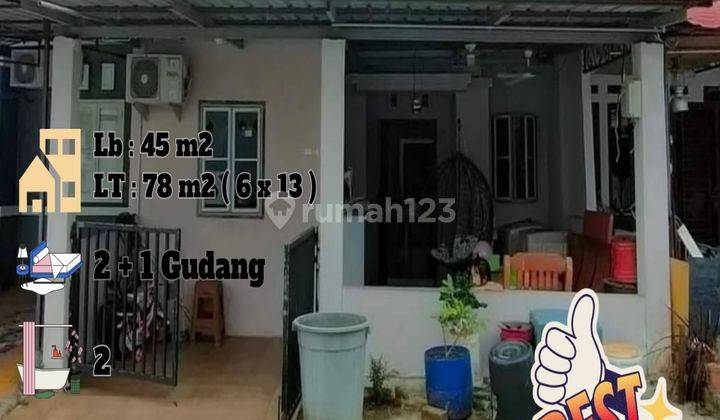 Dijual Rumah 1 Lantai hadap Timur  SHM - Sertifikat Hak Milik di puri legenda, Batam Centre 1