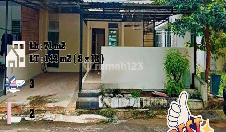 Dijual Murah Rumah 1 Lantai Full Renovasi Di Beverly  1