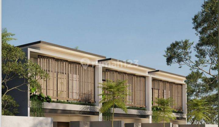 Dijual Rumah Modern Bergaya Tropical di Premium Are Renon 1