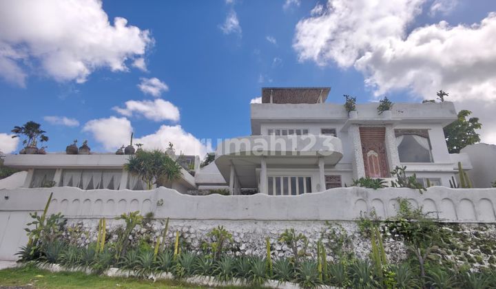 Tropical Santorini Villa with Exotic Cactus Garden at Ungasan