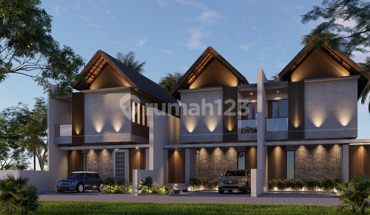 Villa Tropis Modern di Kawasan Premium kedungu