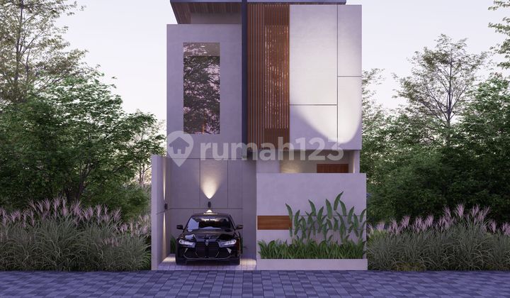 Villa Modern Contemporer Full Furnished dekat Seminyak 