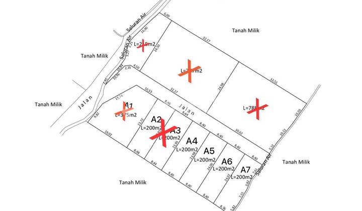 Di jual kavling lokasi premium di tabanan