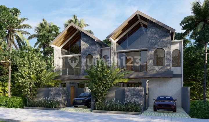 Brand New Villa dengan Desain Modern Tropis di Pecatu Brand New Villa dengan Desain Modern Tropis di Pecatu