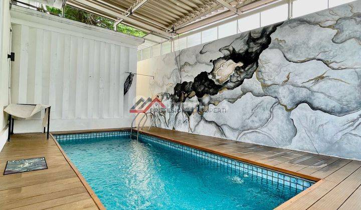 Rumah Dalam Townhouse Dengan Private Pool, Pejaten Jakarta Selatan