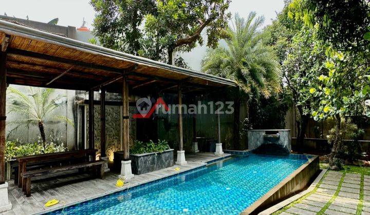 Rumah Tropical Minimalis Mewah Belakang Citos, Cilandak Jakarta Selatan 2