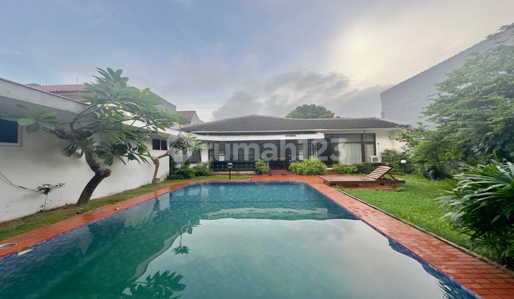 Rumah Siap Huni Bisa Untuk Kantor Di Bangka Kemang Jakarta Selatan