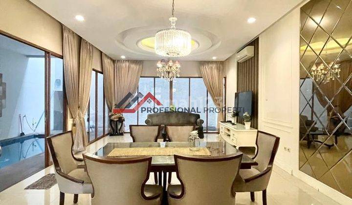 Rumah Fully Furnished Private Pool Di Kemang Jakarta Selatan 1