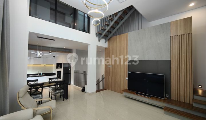 Rumah Baru Fully Furnished Dalam Townhouse Kemang 2