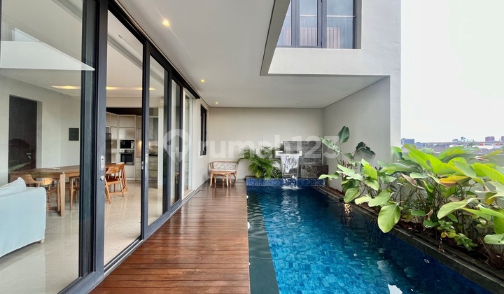 Rumah Sewa Modern Minimalis Mewah Dalam Cluster Cipete Jakarta Selatan 2