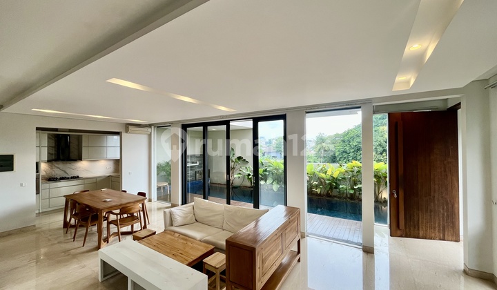 Rumah Sewa Modern Minimalis Mewah Dalam Cluster Cipete Jakarta Selatan