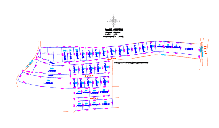 Land on Kedampang Street, Kerobokan, North Kuta, Badung, Bali, Badung 1