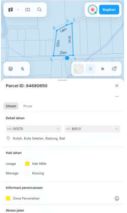 Tanah 8 Are di Kutuh Kuta Selatan Tanah 8 Are di Kutuh Kuta Selatan