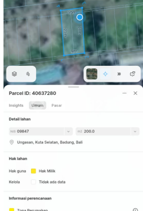 2 Are Land in Ungasan 2 Are Land in Ungasan