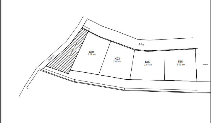 Land on Kedampang Street, Kerobokan, North Kuta, Badung, Bali, Badung 2