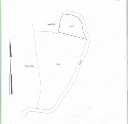 Tanah View Laut di Karangasam