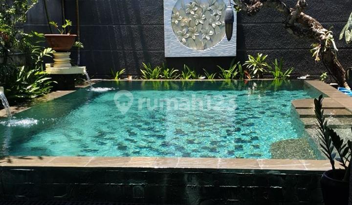 3 Kamar Tidur Villa Di Pusat Sanur Lengkap Berperabotan Dan Kolam Renang Pribadi