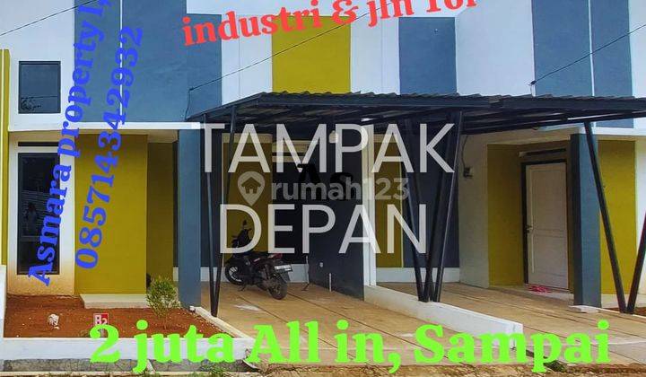 Waauu 2 Juta All In Tanpa Dp 0% Rumah Cluster Di Setu Bekasi 1